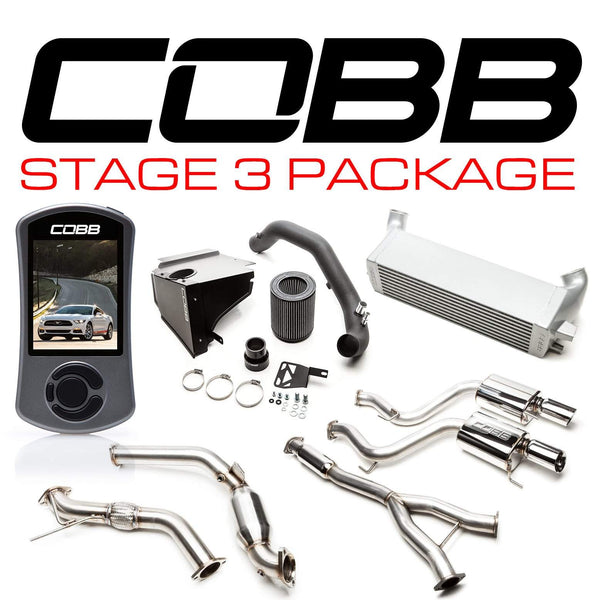 COBB TUNING FORD STAGE 3 POWER PACKAGE MUSTANG ECOBOOST 2015-2017